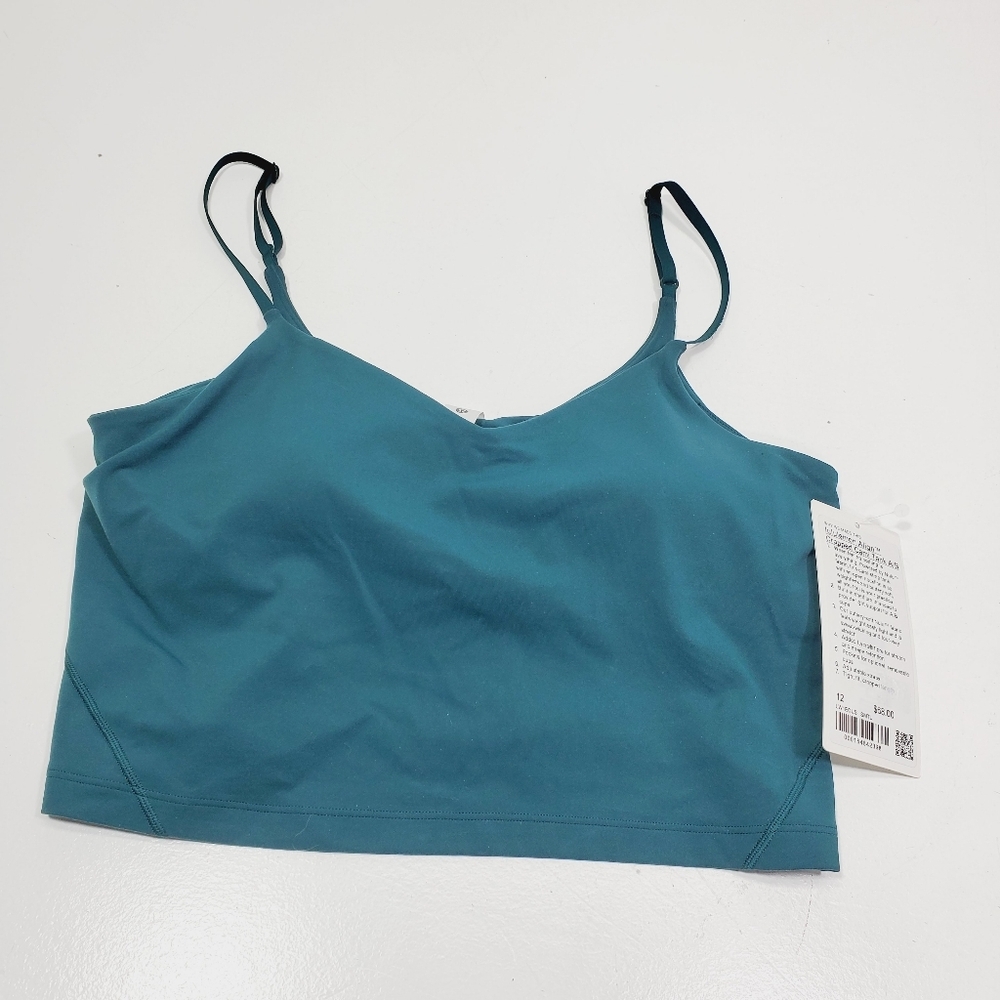 Lululemon Align Cropped Cami Tank Top*Light Support A/B Cup Size 12 - Picture 7 of 9